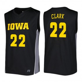 Caitlin Clark Iowa Hawkeyes Black Fashion BB Sleeveless Jersey