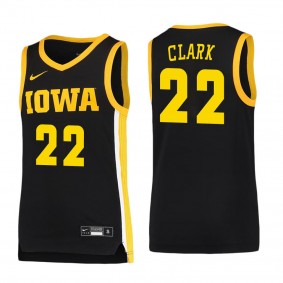 Caitlin Clark Iowa Hawkeyes Team Replica Basketball Jersey Black