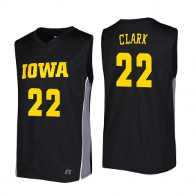 Youth Caitlin Clark Iowa Hawkeyes Black Fashion BB Sleeveless Jersey